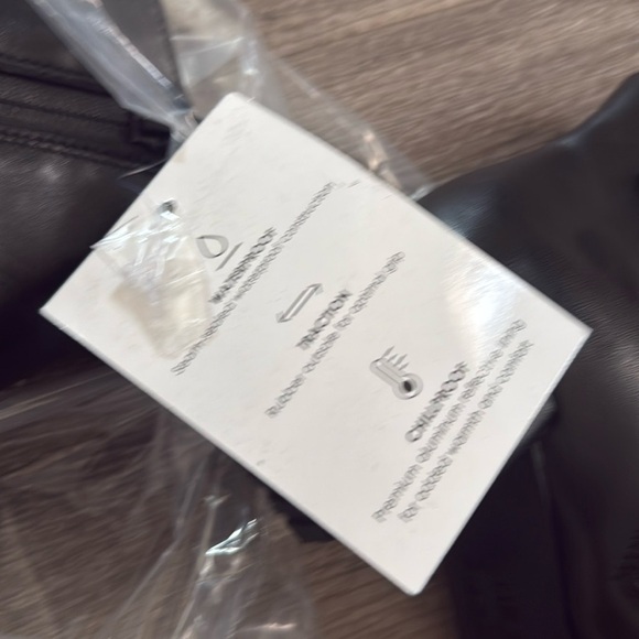 Naturalizer Black Ankle Boots Chunky Heel Waterproof 7 WIDE Leather Booties - Picture 10 of 11